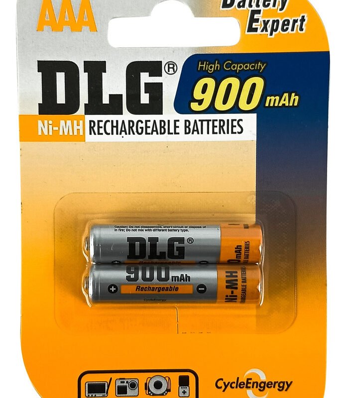 Pila Batería Recargable Aaa 900 Mah