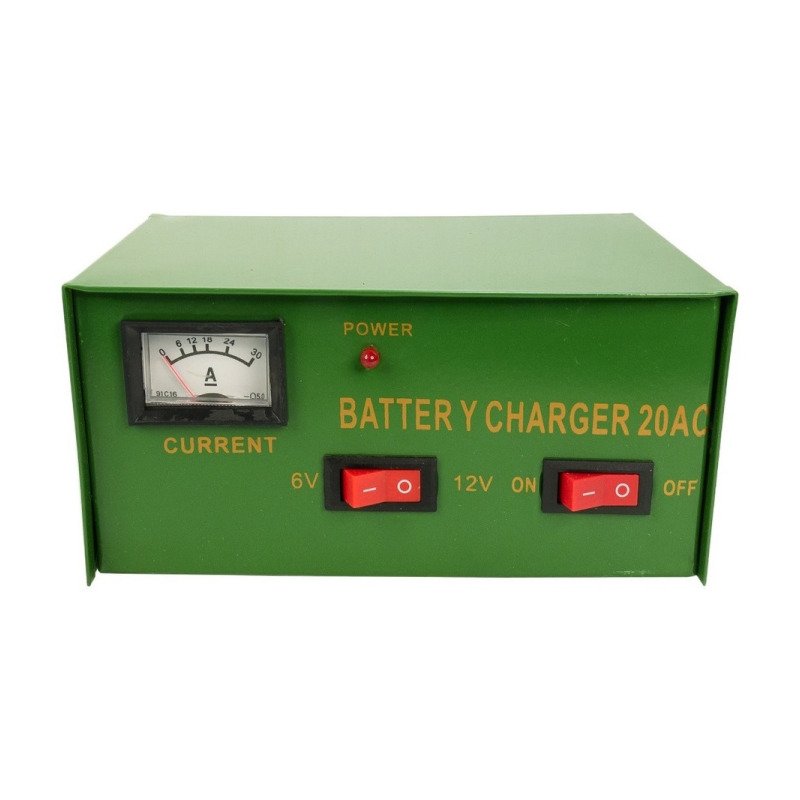 Cargador De Bateria Auto Moto Camioneta 20a