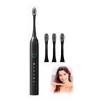 Cepillo Dientes Limpiador Dental Eléctrico Removedor Sarro Negro