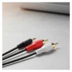 Cable De Audio Spica Stereo A 2 Plug Rca 3 Metros - Imagen 4