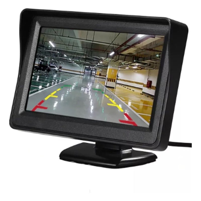 Monitor Led 12v 4,3' Para Cámara Trasera Reversa auto