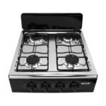Anafe 4 Hornallas A Gas - Acero Inox