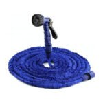 Manguera Flexible Expandible 15 Metros Pistola Jardin Color Verde