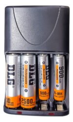 Cargador Pared Para Pilas Recargables Aa Y Aaa Hasta 4 Pilas - Imagen 3