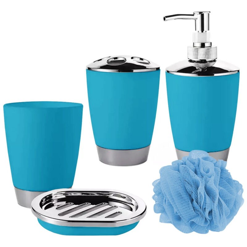Set De Accesorios Para Baño De 4 Piezas