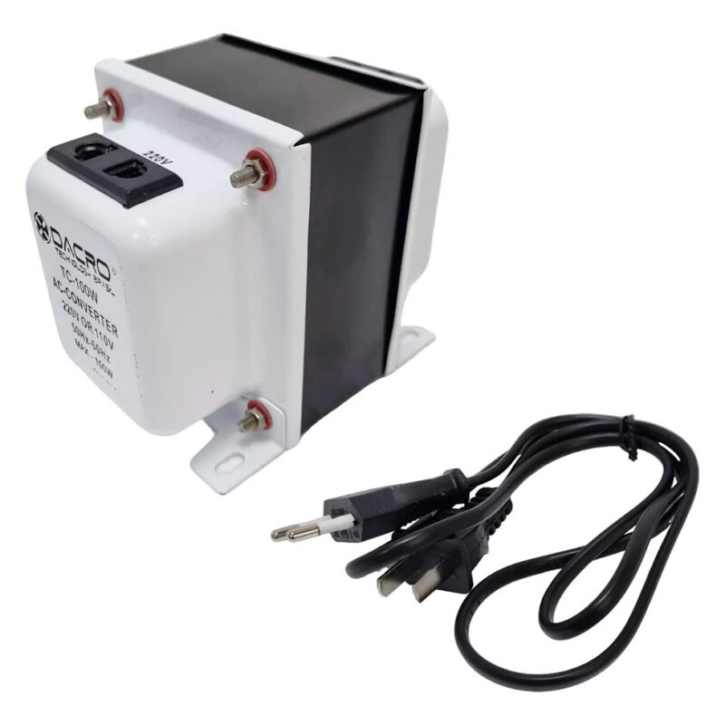 Transformador 220v 110v 100w