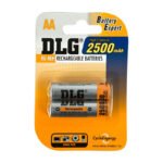 Pila Batería Recargable Aa 2500 Mah X2 Unidades