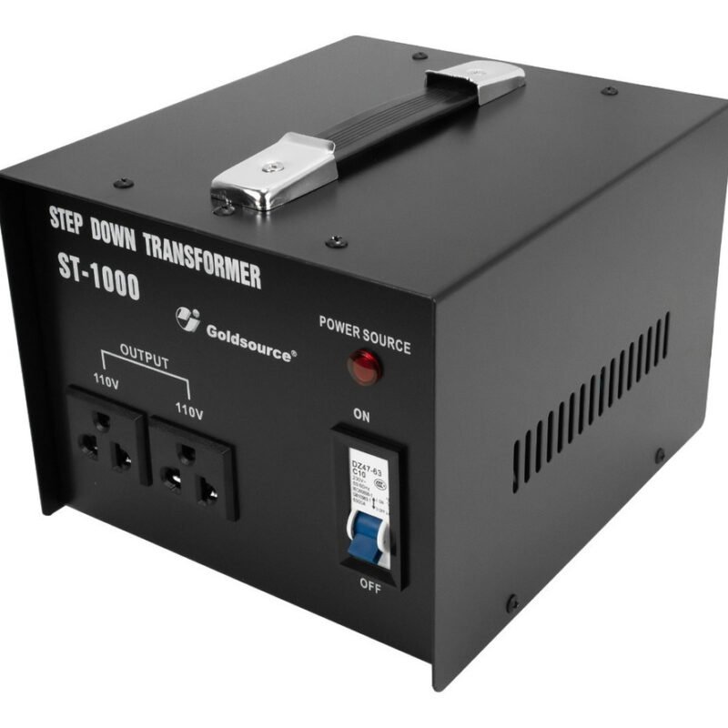 Transformador St 220v A 110v Hasta 1000w 2 Enchufes