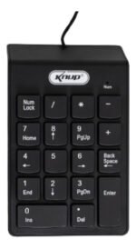 Teclado Numérico, Cableado, Negro, Usb, Kp-2003a, Idioma Knup, Portugués Brasileño - Imagen 6