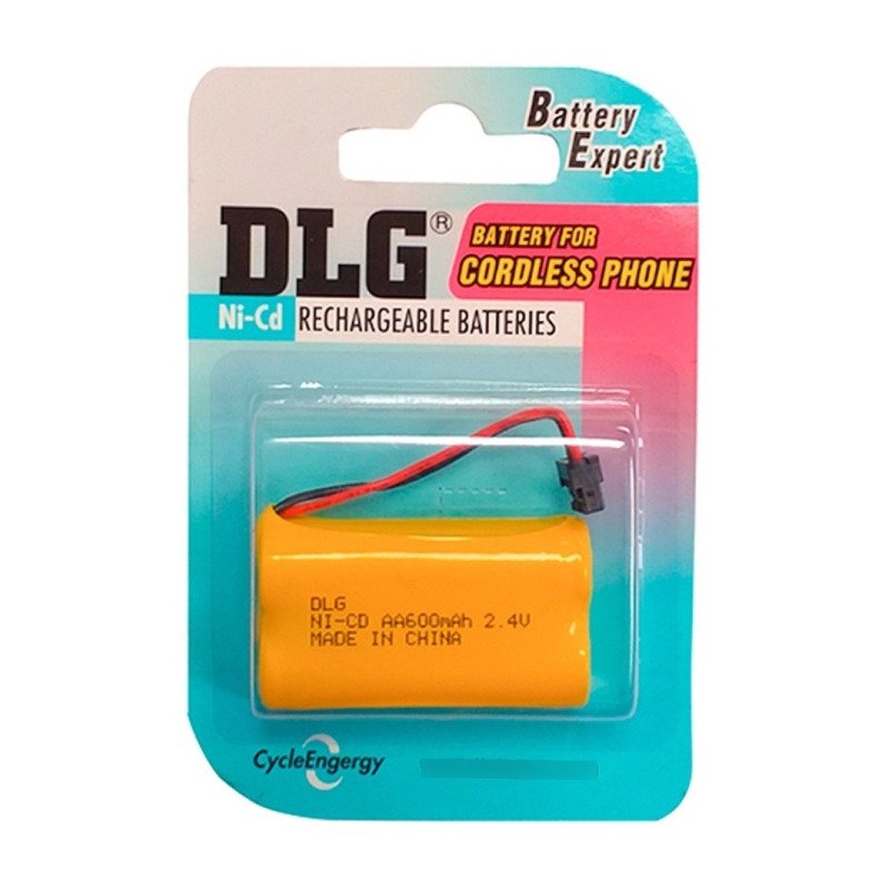 Pack Pila / Bateria Para Telefono 2aa 2.4v 600mha