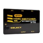 Switch Hdmi 3 Puertos 1080p Uhd 4k Con Control Remoto - Imagen 2