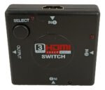 Switch Hdmi 3 Puertos Full Hd 1080p Audio Video - Imagen 4