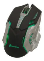 Mouse Retroiluminado 3200 Dpi -7 Efectos De Iluminación Negro