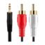 Cable De Audio Spica Stereo A 2 Plug Rca 3 Metros