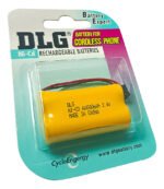 Pila Batería Para Teléfono 2aa 2,4v 600mah