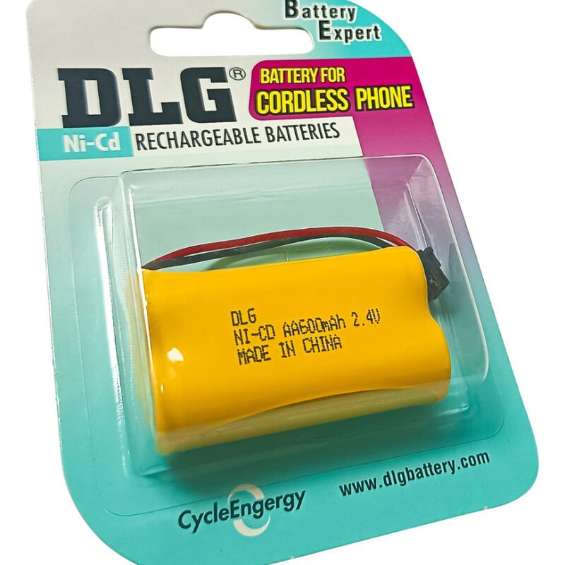 Pila Batería Para Teléfono 2aa 2,4v 600mah