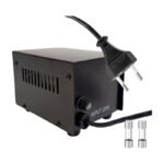 Transformador 220v A 110v Hasta 100w 2 Enchufes Metálico - Imagen 4