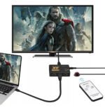 Switch Hdmi 3 Puertos 1080p Uhd 4k Con Control Remoto - Imagen 4