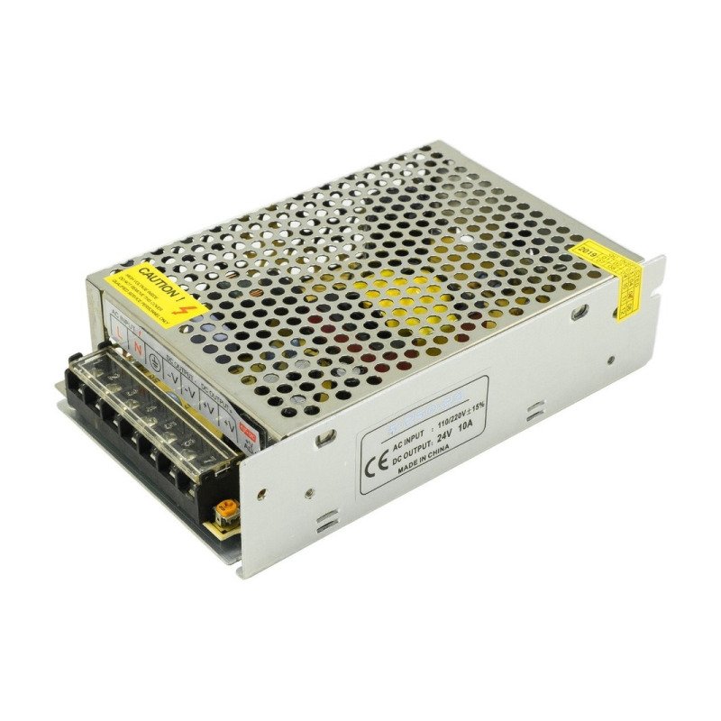 Fuente 24 Volts 10 Amp 480w Led Cctv Transformador -