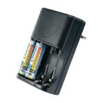 Cargador Pared Para Pilas Recargables Aa Y Aaa Hasta 4 Pilas