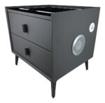 Mesa De Luz Inteligente Smart Luz Base De Carga Parlante Bt