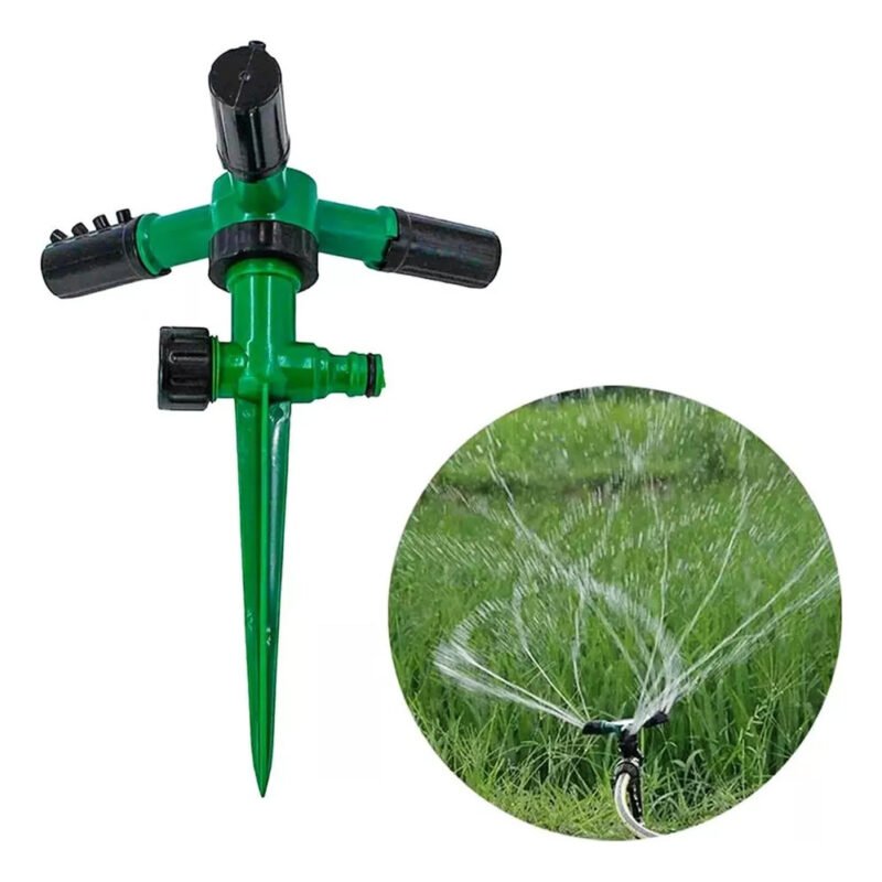 Aspersor Regador Irrigador De Césped Para Jardín Giratorio