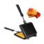 Waflera Waffles Para Hornalla Hierro Antiadherente Con Mango