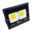 Foco Reflector Led 100w Exterior Ip66 Negro Blanco Frío