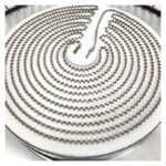 Mini Asador Cocina Parrilla Portátil Eléctrica Potencia Rojo - Imagen 6