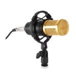 Kit Microfono Estudio Condensador Profesional Con Brazo Color Negro - Imagen 4