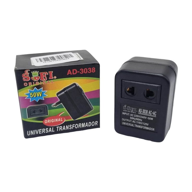 Transformador 220v A 110v Hasta 50w