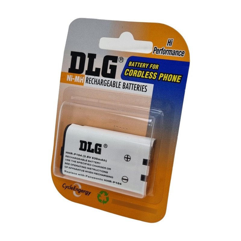 Pila Batería Teléfono Inalámbrico Panasonic Hhr-p104 3,6v