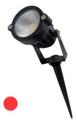 Pincho Foco Reflector Led Estaca Jardín Patio 7w Colores - Imagen 7