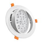 Spot Aplique Led Embutir Techo Aro Blanco 15w - Imagen 44