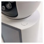 Cámara Seguridad Wifi Monitor Videollamada Audio Ir Control Blanco - Imagen 4