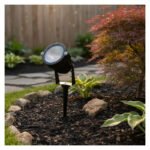 Pincho Foco Reflector Led Estaca Jardín Patio 7w Colores - Imagen 8