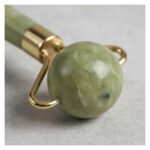 Set Kit Rodillo Masajeador Facial Anti Estrés Jade X3 Piezas Verde - Imagen 9