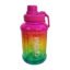 Botella De Agua Deportiva Gimnasio Ejercicio 900ml Rosa