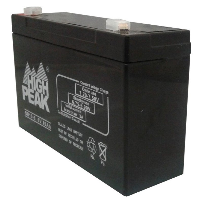 Bateria 6v 10 Amp - Central Shop