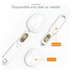 Cuchara Balanza Cocina Digital Precisión Led Pila Incluída Blanco - Imagen 4