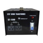 Transformador Goldsource St 220v A 110v 1500w 2 Enchufes