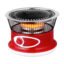 Mini Asador Cocina Parrilla Portátil Eléctrica Potencia Rojo