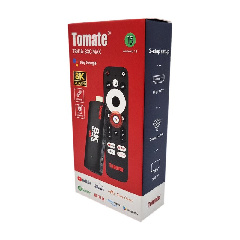 Smart Tv Stick 8k Uhd Tomate
