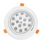 Spot Aplique Led Embutir Techo Aro Blanco 15w - Imagen 52