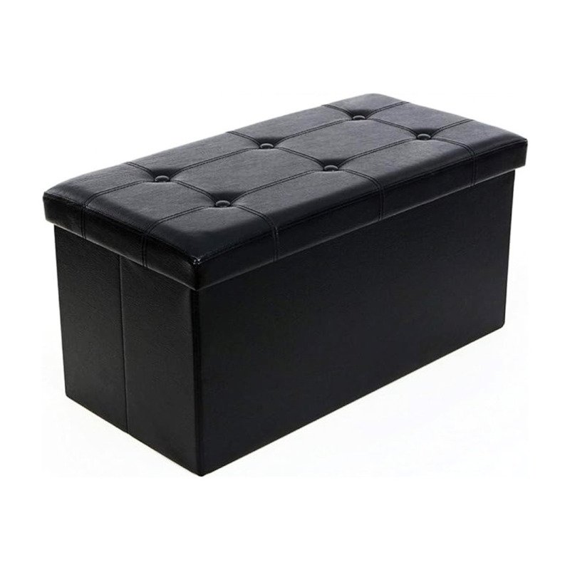 Banqueta Puff Baul Plegable Organizador