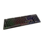 Combo Kit Gamer Teclado Mouse Pad Y Auriculares Rgb Negro Negro - Imagen 2
