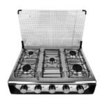 Anafe Cocina Gas 5 Hornallas Tapa Negro Starlux Sgs-6015g