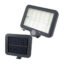 Foco Lámpara Solar Led 100w 5m Sensor Movimiento Fotocélula Blanco Frío