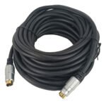 Cable Mini Din Doble Macho De 4 Pines 7,5 Metros Ideal Video