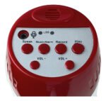 Megáfono Sirena Microfono Recargable 25w Alcance 1000m - Imagen 3